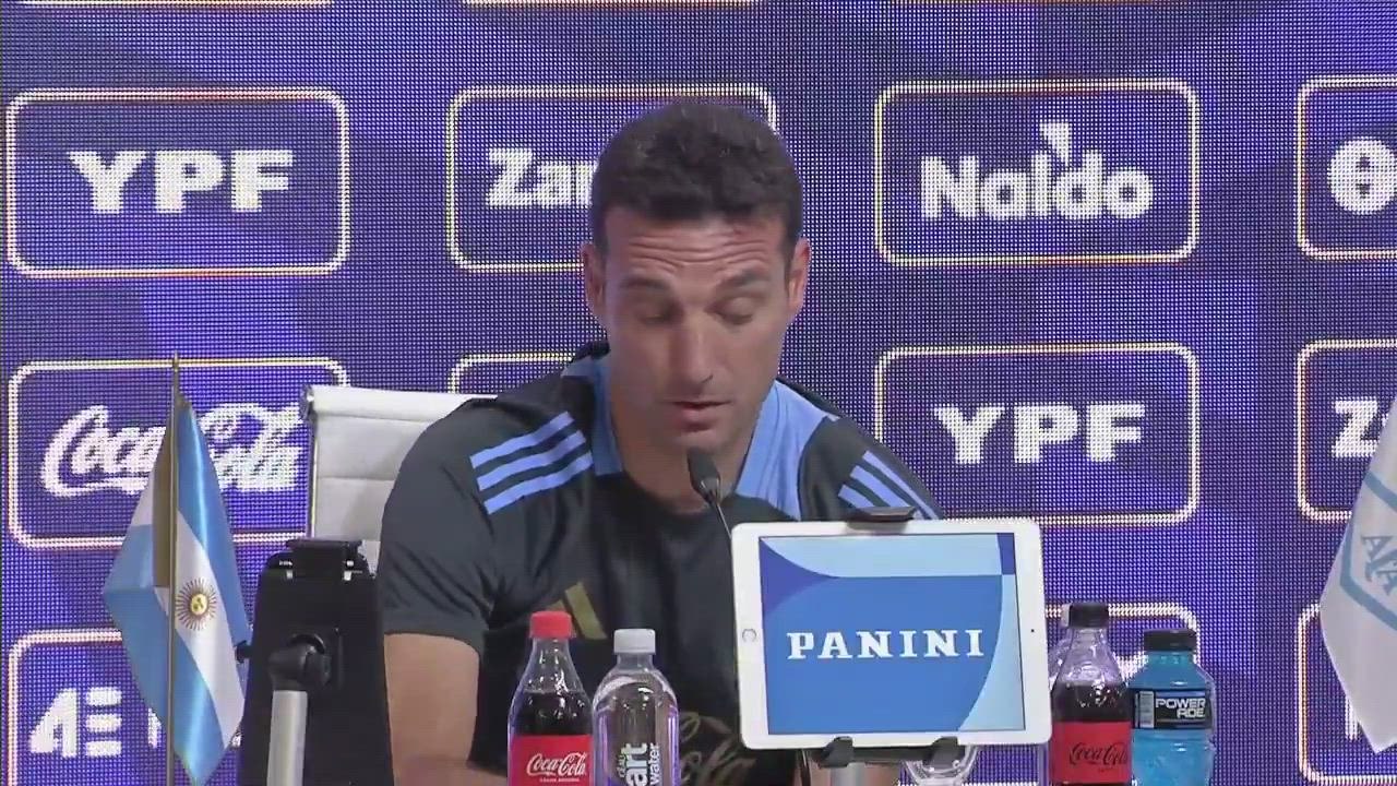 Lionel Scaloni y su mensaje para todo Valencia, tras la catástrofe que sufrieron por las inundaciones.
