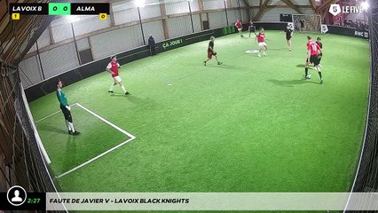 Faute de Javier V - Lavoix Black Knights