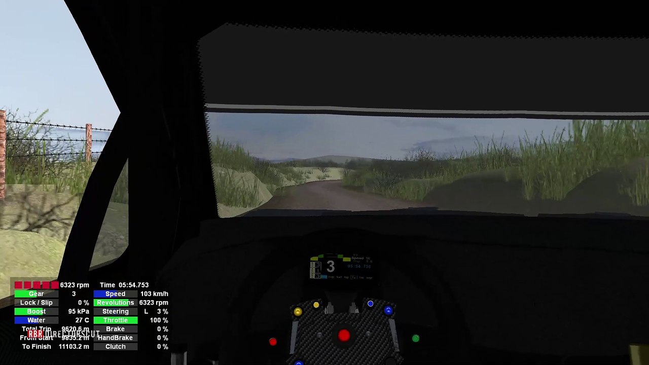 Richard Burns Rally: Crastazza, in a Citroen DS3 R5 (XBox Controller)