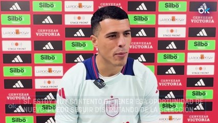 Pedro Porro: "Me costó adaptarme a la Selección, pero ahora estoy más preparado"