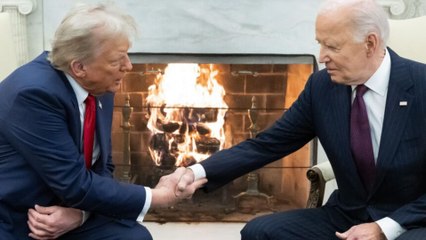 « Eh bien, M. le président, félicitations » : Donald Trump reçu par Joe Biden à la Maison-Blanche