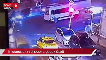 Sancaktepe'de İETT otobüsünün çarptığı çocuk öldü anne ağır yaralandı