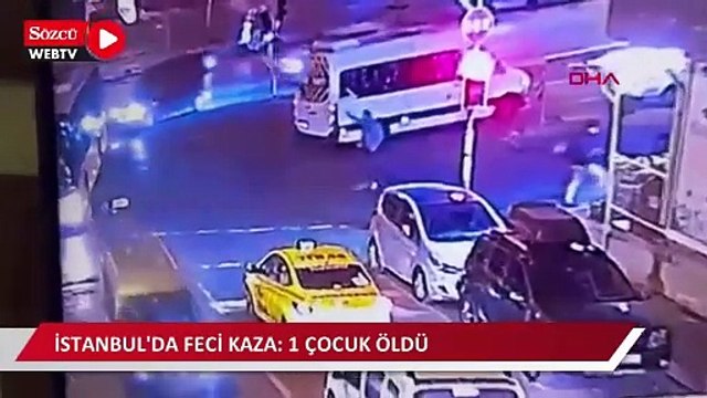 Sancaktepe'de İETT otobüsünün çarptığı çocuk öldü anne ağır yaralandı