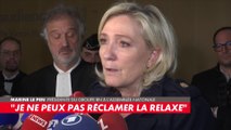 Marine Le Pen : «Il y a une volonté de priver les Français de voter pour qui ils souhaitent»