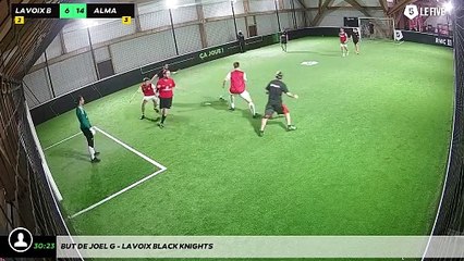 But de Joel G - Lavoix Black Knights