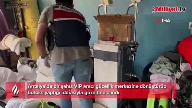 Böylesi ne duyuldu ne görüldü! VIP araçla gezerek botoks yaptı