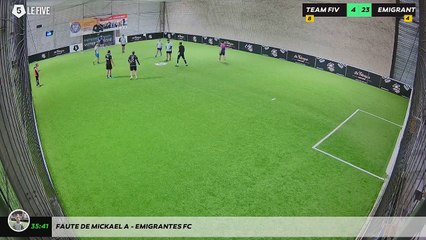 Faute de Mickael A - Emigrantes Fc