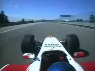 F1 – Cristiano da Matta (Toyota V10) Onboard – USA 2004