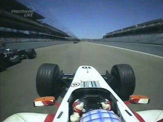 F1 – Takuma Sato (BAR Honda V10) Onboard – USA 2004