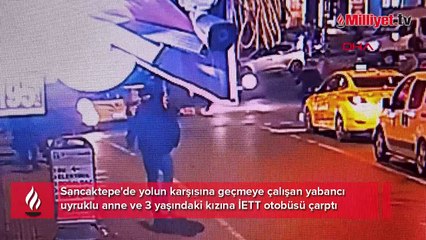 Sancaktepe'de korkunç kaza! İETT otobüsünün çarptığı çocuk öldü