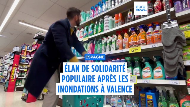 Espagne : élan de solidarité populaire envers les sinistrés des inondations