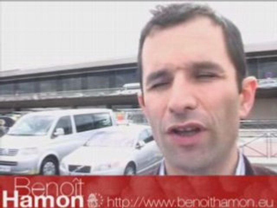 Benoît Hamon : de Strasbourg à Washington