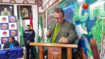 Entrega de Equipos de Protección Personal y Herramientas para la Prevención y Atención de Incendios Forestales en San Miguel de Velasco