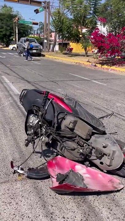 Fatal accidente en la avenida Rosarios Castellanos