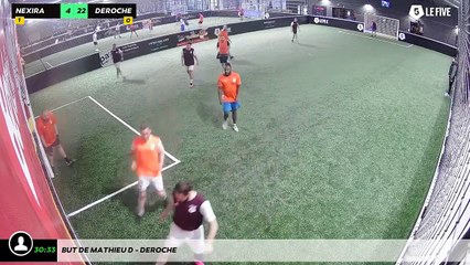 But de Mathieu D - Deroche