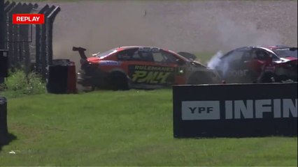 Fiat Competizione 2024 Termas Final 3 Last Lap Angaramo Melkon Big Crash