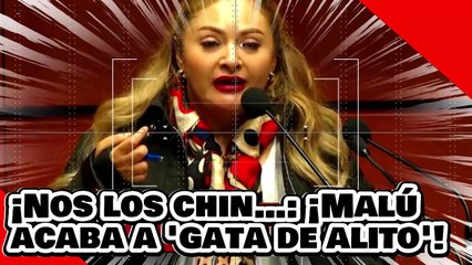 ¡Nos los chin…!: ¡Malú se acaba a una “senapack de Alito” por defender a sus narkoministros!