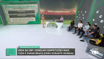Debate Jogo Aberto: Mudanças no calendário do futebol brasileiro são positivas?