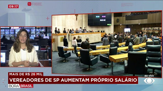 Vereadores de SP aumentam próprio salário em quase 40%