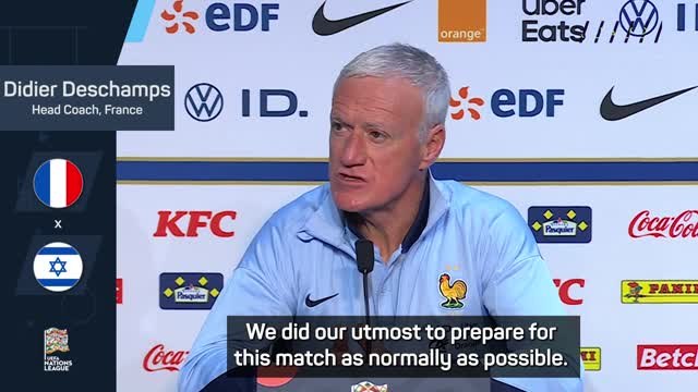 France squad 'can't be insensitive' to potential fan violence - Deschamps