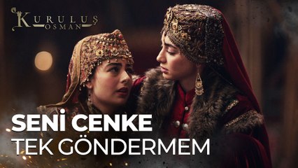 Fatma Hatun cenke katılmak istedi - Kuruluş Osman 170.Bölüm