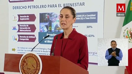 Sheinbaum anuncia plan de austeridad para Pemex; se ahorrarán 50 mil mdp