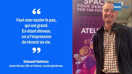 De gendarme à éleveur laitier : « Un bond qu’il faut oser sauter »