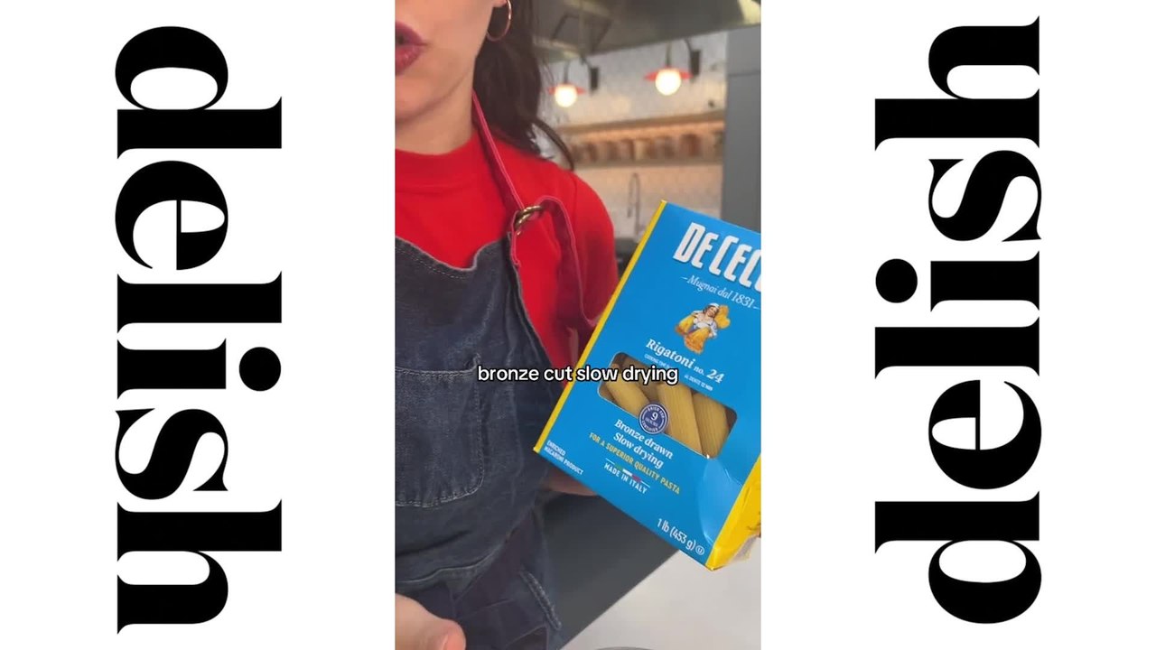 Dry pasta versus a fresh one