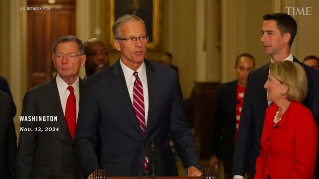 Republican John Thune of South Dakota is Elected the Next Senate Majority Leader