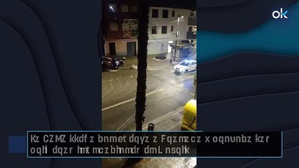 La DANA llega con fuerza a Granada y provoca las primeras inundaciones en Motril