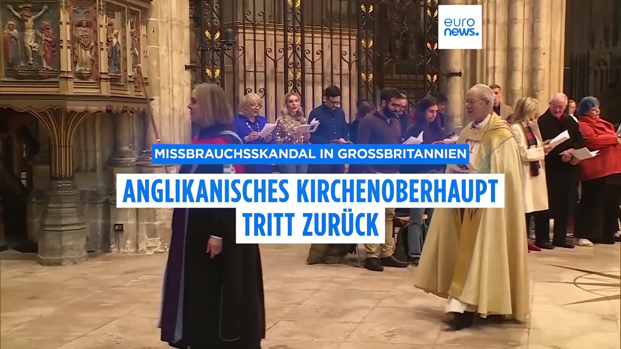 Oberhaupt der Kirche von England tritt nach Verschleierung von sexuellem Missbrauch zurück