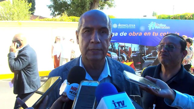 Un total de 12 calles de la colonia Brisas del Valle pavimentó y entregó el Ayuntamiento de Monclova