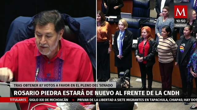 Reelección de Rosario Piedra debilita la autonomía de la CNDH: Centro Prodh