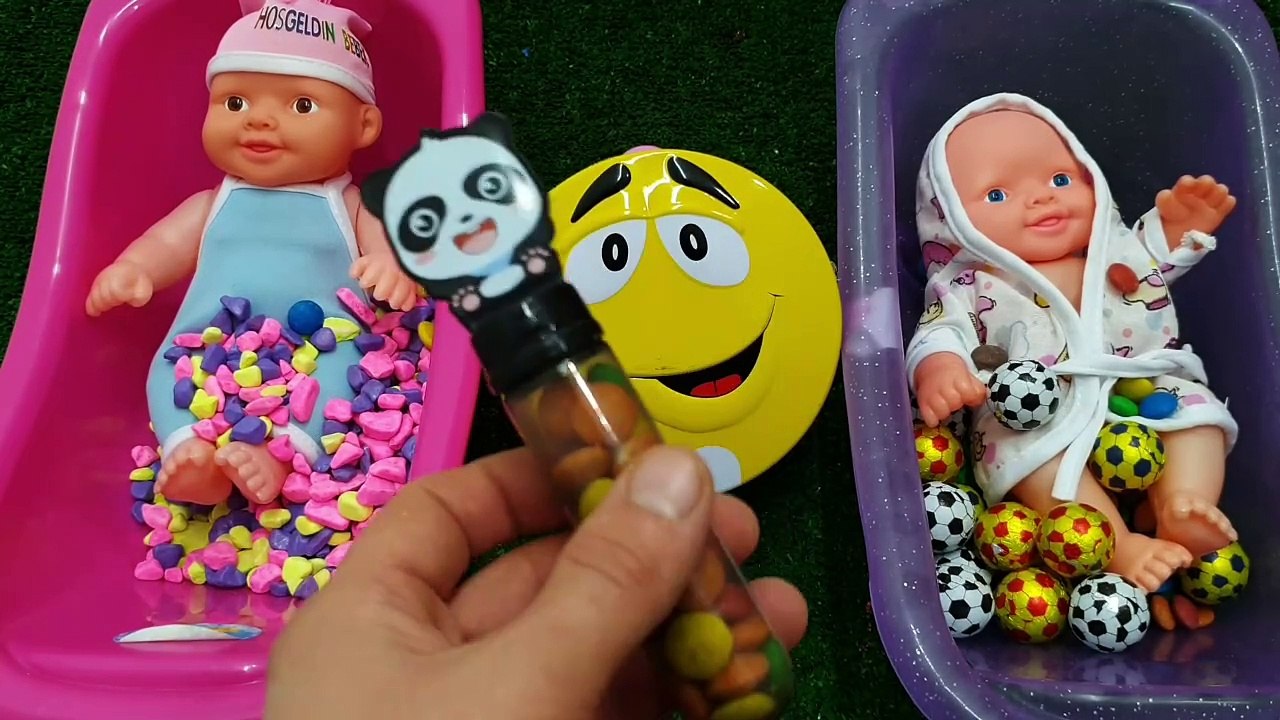 Satisfying Video Rainbow Mixing All Lollipop & Color EGGS From My Rainbow Magic Candy & Cutting ASMR