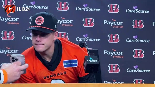 Joe Burrow on Bengals Star Wide Receiver Ja'Marr Chase