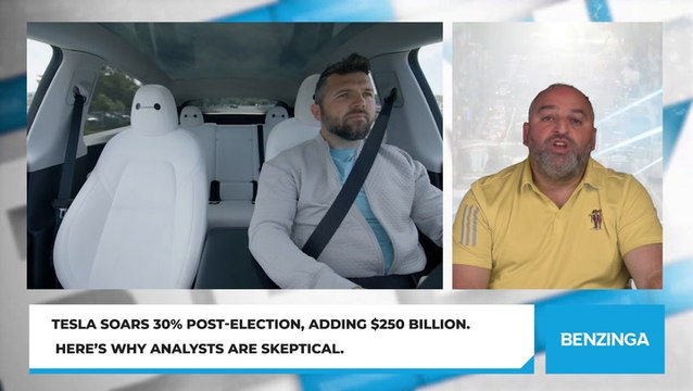 Tesla Soars 30% Post-Election, Adding $250 Billion. Here's Why Analysts Are Skeptical.