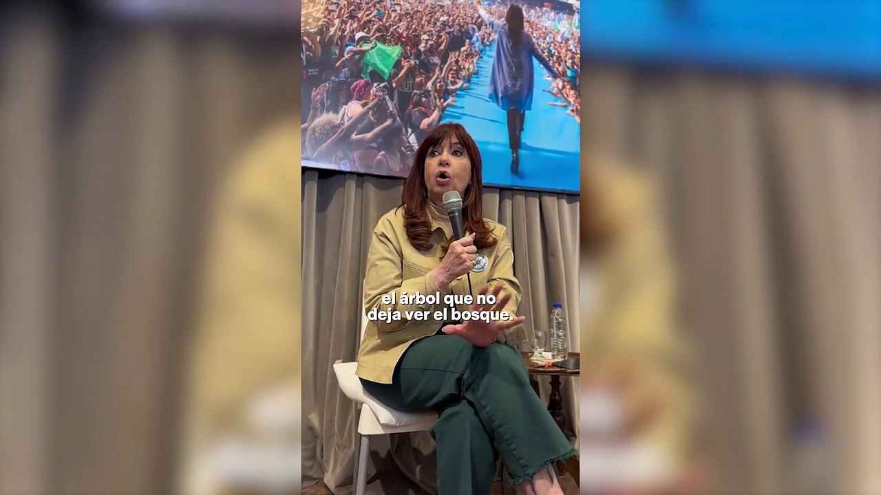 Cristina Kirchner: "El precio que me hacen pagar, dentro de todo y mirando lo que otros sufrieron, es bastante poco"