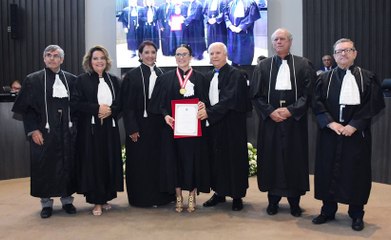 Anna Carla Lopes toma posse no TJPB, que agora passa a contar com cinco mulheres em sua composição