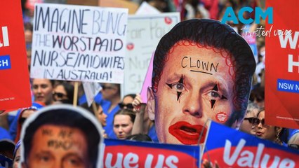 Thousands rally as nurses reject one-or-the-other deal