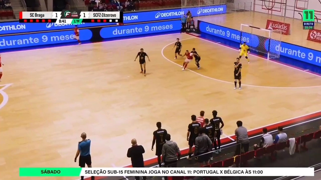 SC Braga 3-2 Ferreira do Zerere  - Liga Placard de Futsal