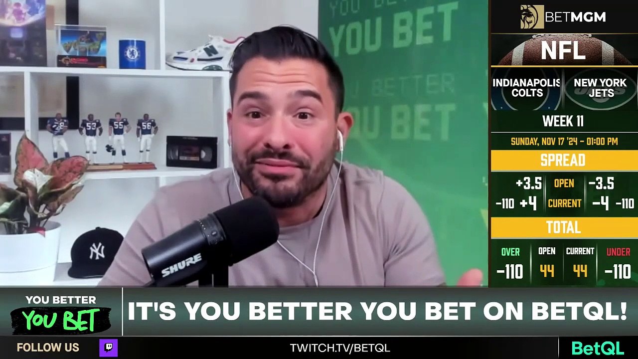 Breaking Down the Market Move in Colts vs Jets in Week 11