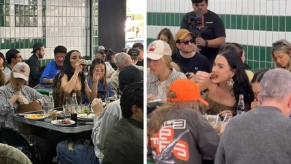 Katy Perry come tacos como buena mexicana y se viraliza