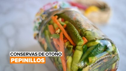 Conservas de otoño: pepinillos