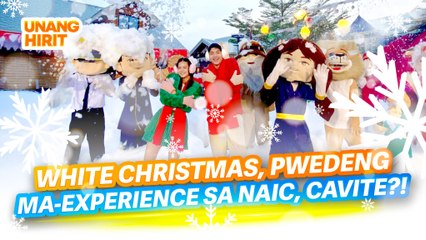 White Christmas, pwedeng ma-experience sa Naic, Cavite?! | Unang Hirit