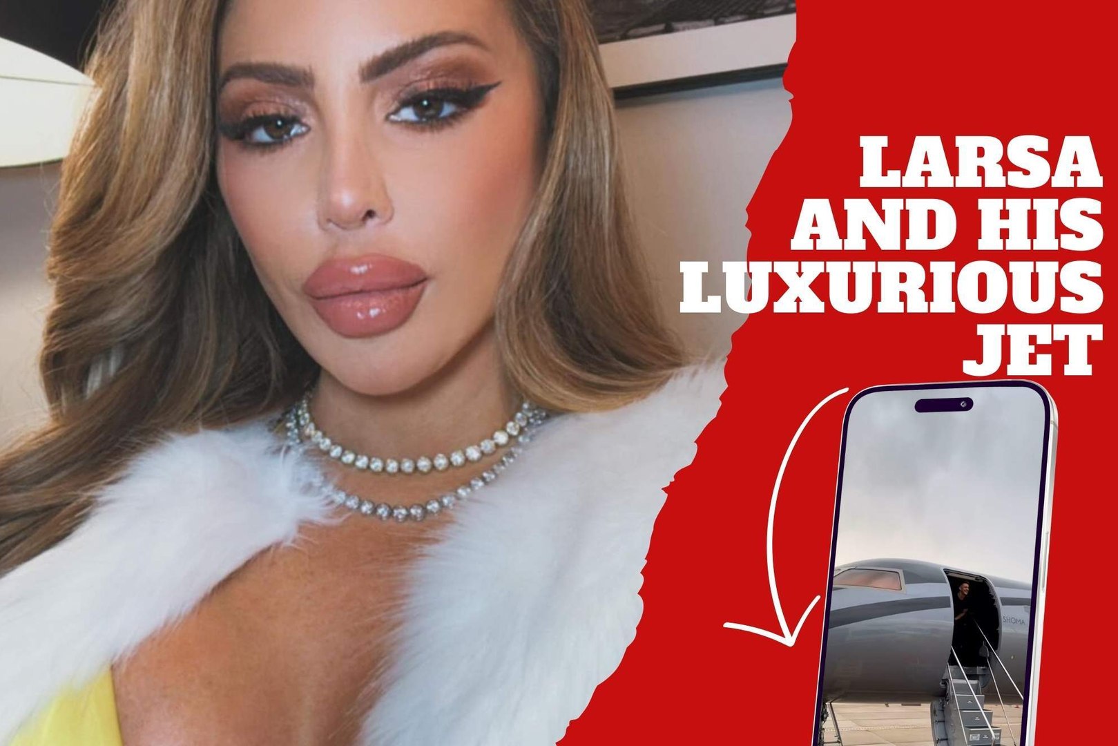 Larsa Pippen dazzles her followers by showing off her life of luxury on a $42 million private jet