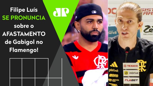 TEVE TRETA? OLHA o que Filipe Luís FALOU sobre o AFASTAMENTO de Gabigol do Flamengo!