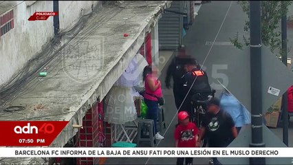 Lacra le roba celular a una mujer en calles de la CDMX I C40 en Ciudad Desnuda