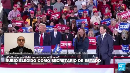 Román Ibarra: 'Marco Rubio es incisivo sobre las relaciones de EE. UU. con el esto del mundo'