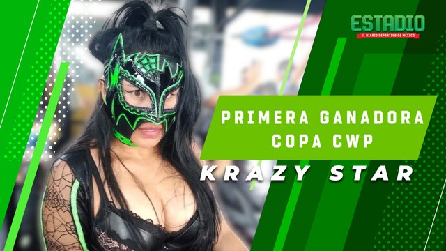 KRAZY STAR nos platica cómo ha sido su experiencia en la Lucha Libre | Estadio Deportes