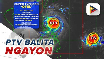 Bagyong #OfelPH, isa nang ganap na super typhoon